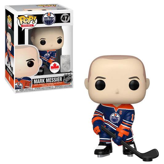 Funko Pop! Sports: NHL (Hockey) - Mark Messier (Oilers Jersey) #47 [Canadian Exclusive] COMMON