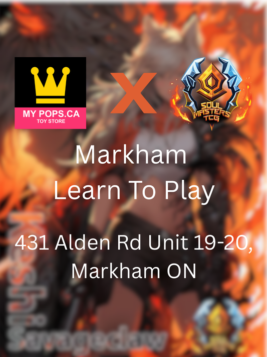 Soul Master TCG - Weekly IN STORE Learn to Play EVENT