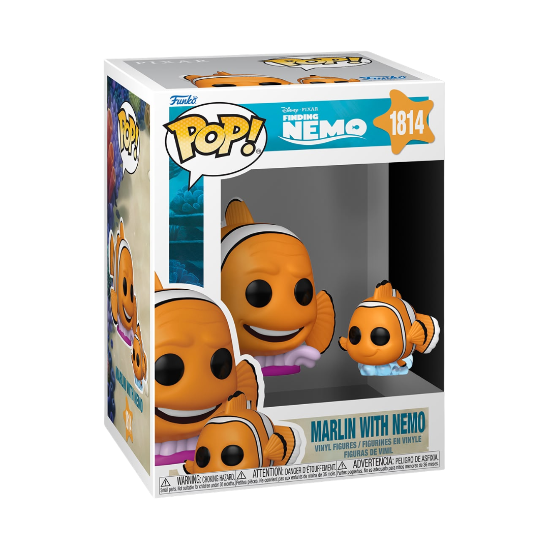 Funko Pop! Disney: Finding Nemo - Crush with Squirt / Marlin with Nemo / Darla / Dory *PREORDER*