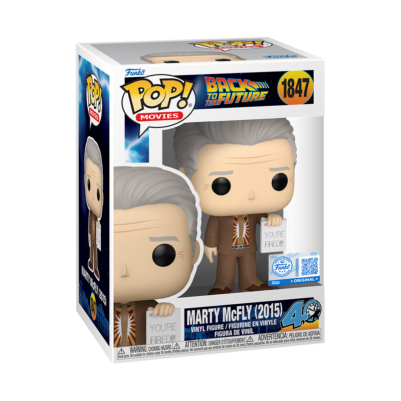 Funko Pop! Movies: Back to the Future - Marty McFly (2015) #1847 [Funko Special Edition] *PREORDER*