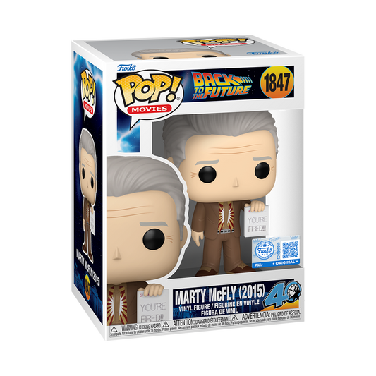 Funko Pop! Movies: Back to the Future - Marty McFly (2015) #1847 [Funko Special Edition] *PREORDER*