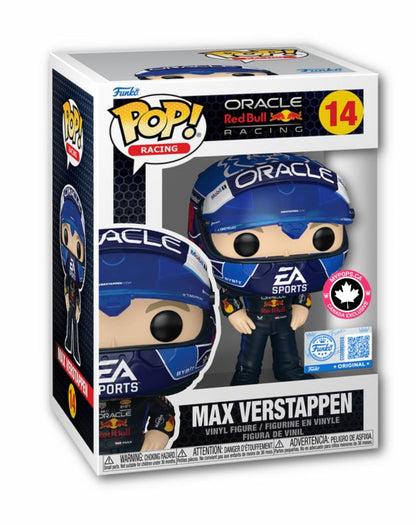 Funko Pop! Racing: Formula One - Max Verstappen (with USA Helmet) #14 [MyPops Canada Exclusive] *PREORDER*