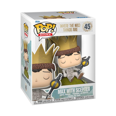 Funko Pop! Books: Where The Wild Things Are - Premium! Max with Scepter #45