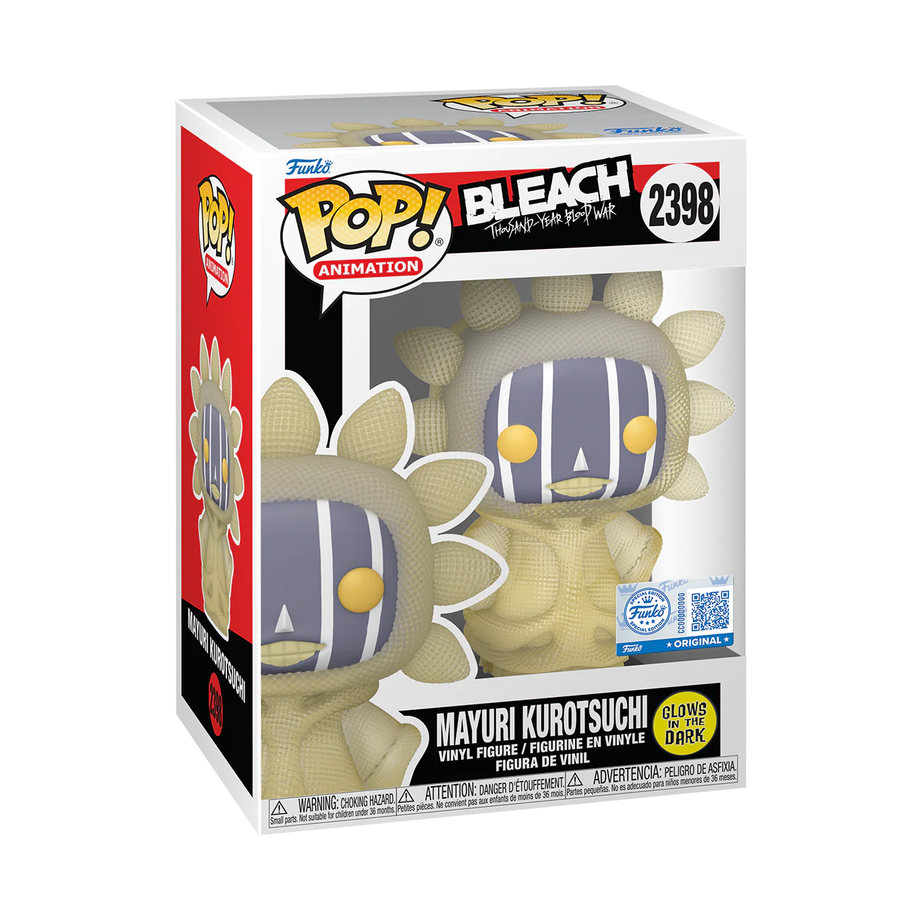 Funko Pop! Anime: Bleach (Thousand Years Blood War) - Mayuri Kurotsuchi #2398 [Funko Special Edition - Glow-In-The-Dark (GITD)] *PREORDER*