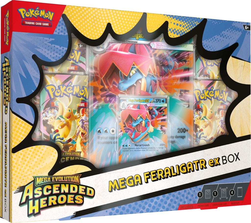 Pokemon TCG: Mega Evolutions - Ascended Heroes Mega EX Box