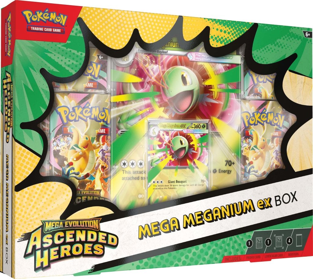 Pokemon TCG: Mega Evolutions - Ascended Heroes Mega EX Box