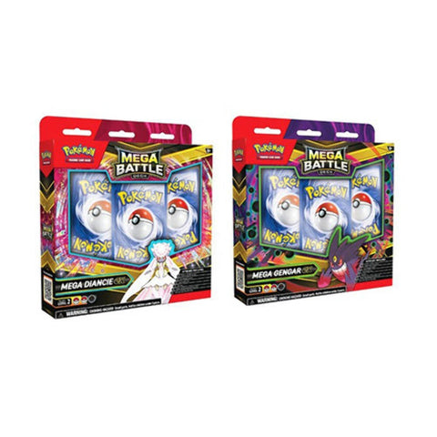 Pokemon TCG: Mega Evolutions - Mega Battle Deck Mega Diancie ex / Mega Gengar ex