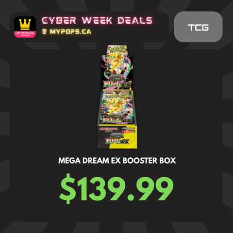 *CYBER WEEK* Pokemon TCG: Mega Expansion - Mega Dream Japanese Booster Box