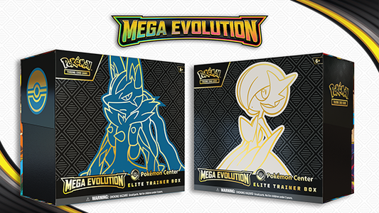Pokemon TCG: Scarlet & Violet - Mega Evolution Elite Trainer Box (ETB) [Pokemon Center Exclusive]