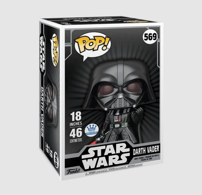 Funko Pop! Star Wars - Mega 18" Darth Vader #569 [Funko Shop Exclusive]