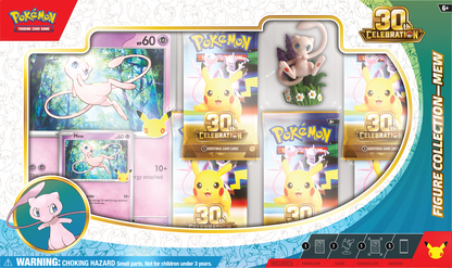Pokemon TCG: 30th Celebration - Mew / Mewtwo Figure Collection Box Set *PREORDER*
