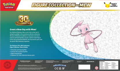Pokemon TCG: 30th Celebration - Mew / Mewtwo Figure Collection Box Set *PREORDER*