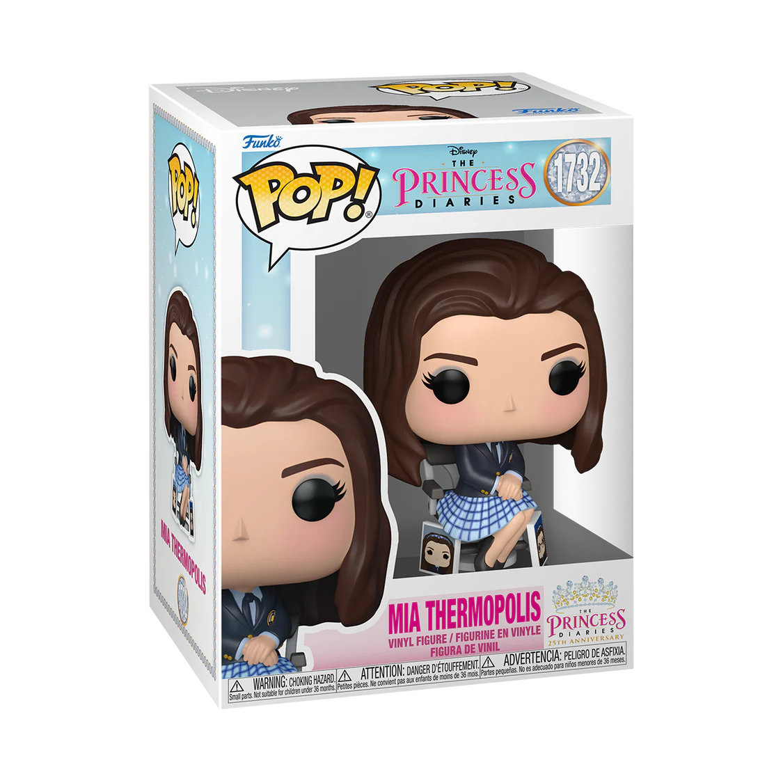 Funko Pop! Movies: The Princess Diaries - Mia (Transformation) / Queen Clarisse / Mia Thermopolis *PREORDER*
