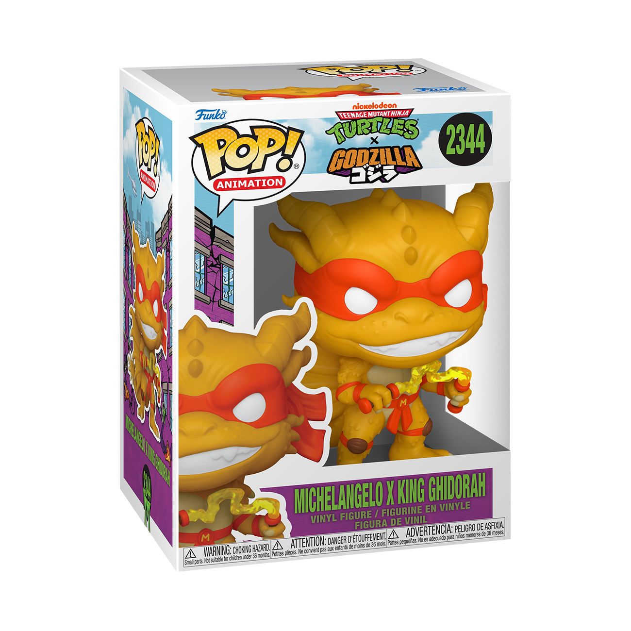 Funko Pop! Animation: Teenage Mutant Ninja Turtles (TMNT) X