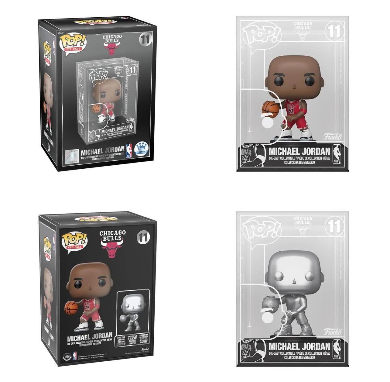 Funko Pop! Sports: NBA - Michael Jordan (Die Cast) #11 [Funko Shop