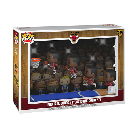Funko Pop! Sports: NBA - Deluxe Moment Michael Jordan (1987 Dunk Contest) #209 *PREORDER*