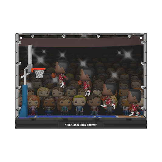 Funko Pop! Sports: NBA - Deluxe! Michael Jordan (1987 Dunk Contest Moment) #209