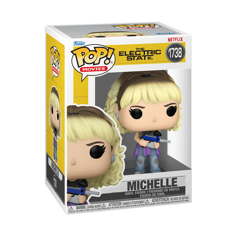 Funko Pop! Movies: The Electric State - Michelle / Cosmo / Keats / Herman / Mr. Peanut Character