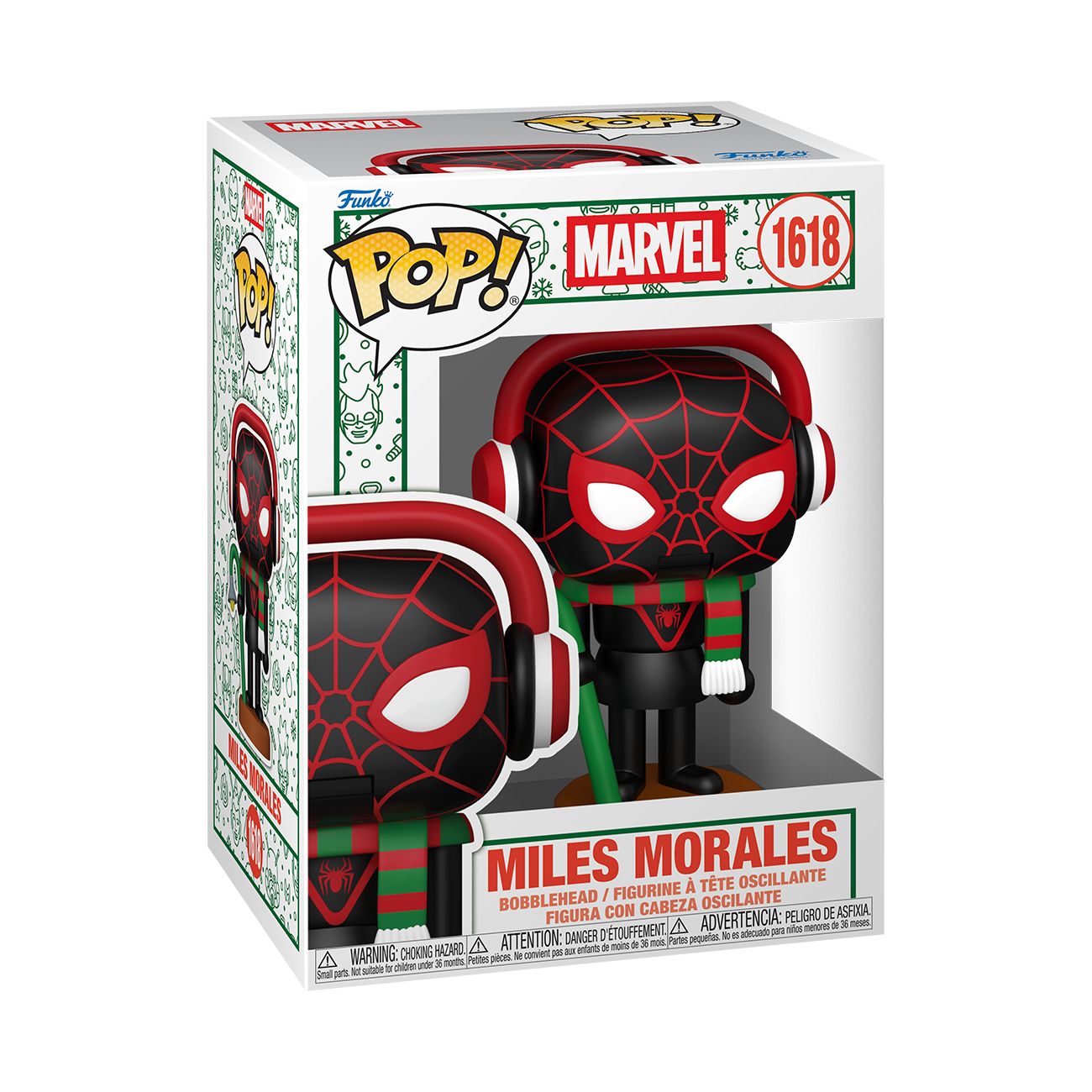 Funko Pop! Marvel: Spider-Man (Nutcracker) - Spider-Man / Miles Morales / Ghost-Spider / Green Goblin *PREORDER*