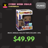 *CYBER WEEK* Funko Pop! Marvel: Spider-Man Across The Spider-Verse - Miles G. Morales #1562 [Funko Limited Edition / Toy Temple Exclusive - GITD]