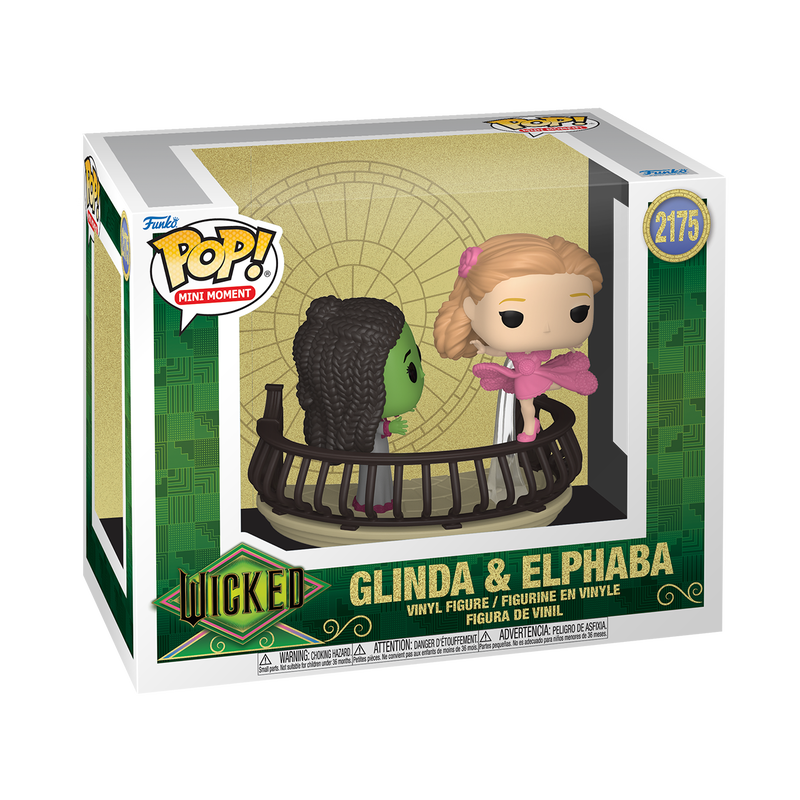 Funko Pop! Movies: Wicked - Mini Glinda & Elphaba / Mini Ozdust Ballroom / Deluxe Elphaba / Glinda In Bubble *PREORDER*