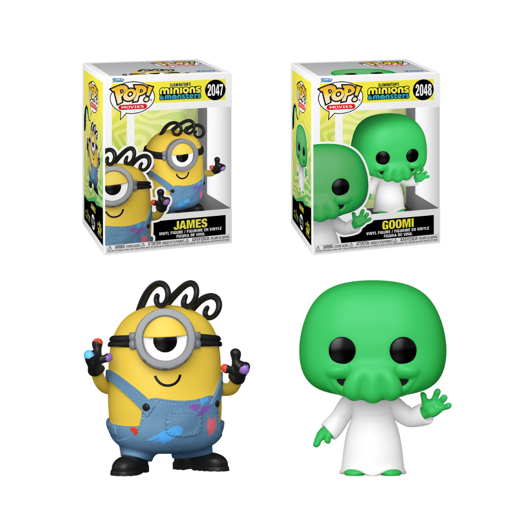 Funko Pop! Movies: Minions & Monsters - James / Goomi *PREORDER*