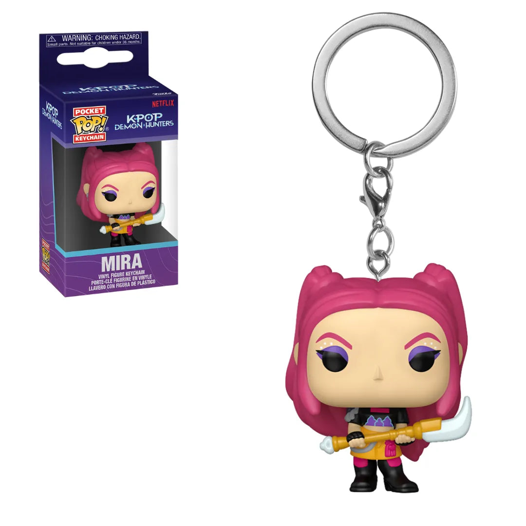 Funko Pop! Movies: K-Pop Demon Hunters - Mira Pocket Pop! Keychain