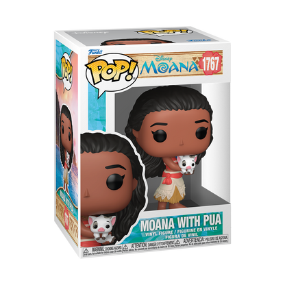 Funko Pop! Disney: Moana - Premium! Maui / Moana with Heart of Te Fiti / Kotu / Moana with Pua / Hei Hei *PREORDER*
