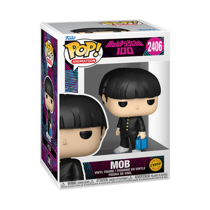 Funko Pop! Anime: Mob Psycho 100 - Mob / Arataka Reigen / Mob [GITD] / Dimple [GITD] *PREORDER*