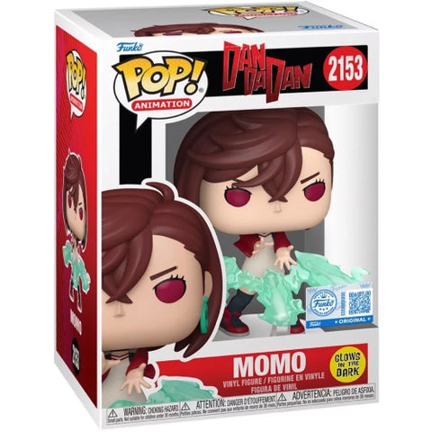 Funko Pop! Anime: Dandadan - Momo #2153 [Chalice Collectibles Exclusive - GITD] *PREORDER*