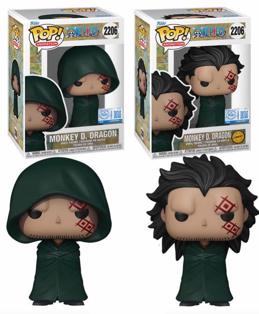 Funko Pop! Anime: One Piece - Monkey D. Dragon #2206 [Funko Special Edition]