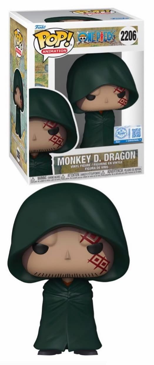 Funko Pop! Anime: One Piece - Monkey D. Dragon #2206 [Funko Special Edition]
