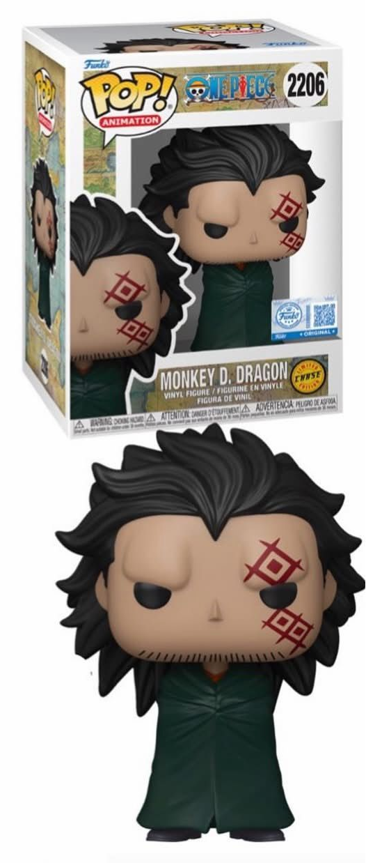 Funko Pop! Anime: One Piece - Monkey D. Dragon #2206 [Funko Special Edition]