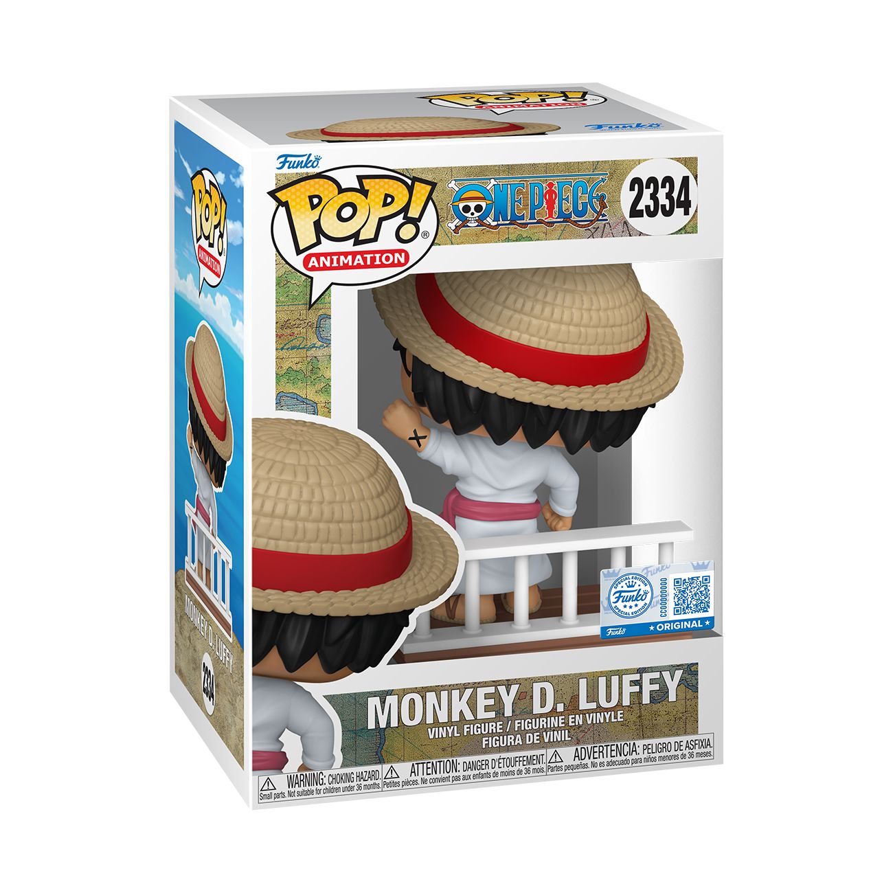 Funko Pop! Anime: One Piece (Straw Hat Pirates) - Luffy / Nami / Chopper (Flocked) / Sanji / Zoro / Usopp *PREORDER*