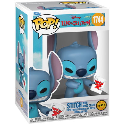 Funko Pop! Disney: Lilo & Stitch - Stitch with Mood Chart #1744