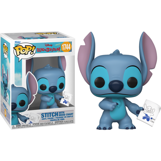 Funko Pop! Disney: Lilo & Stitch - Stitch with Mood Chart #1744