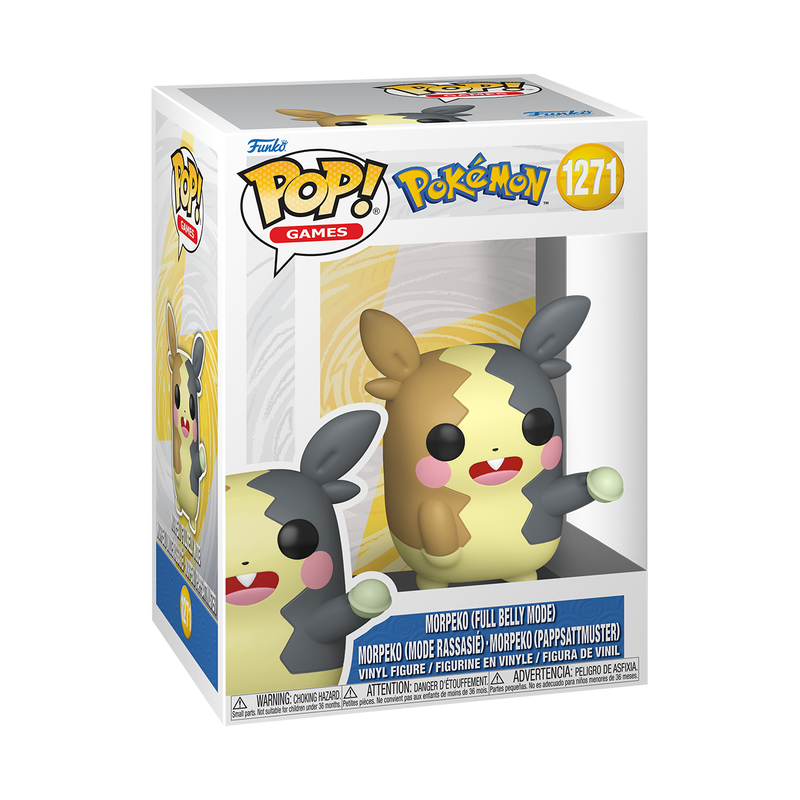 Funko Pop! Games: Pokemon - Armarouge / Morpeko (Full Belly) / Morpeko (Hangry) *PREORDER*