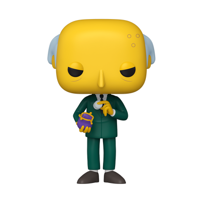 Funko Pop! Television: The Simpsons - Bart / Homer / Marge with Maggie / Mr. Burns / Lisa with Snowball II / Krusty with Mr. Teeny