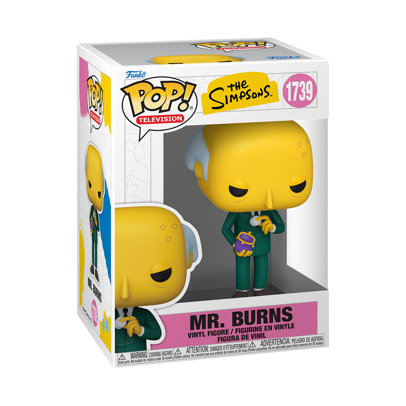 Funko Pop! Television: The Simpsons - Bart / Homer / Marge with Maggie / Mr. Burns / Lisa with Snowball II / Krusty with Mr. Teeny