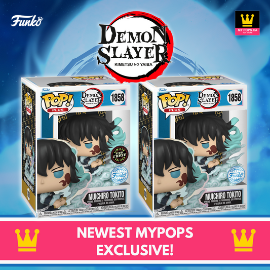 Funko Pop! Plus Anime: Demon Slayer - Muichiro Tokito (with Mist) #1858 [MyPops Exclusive]