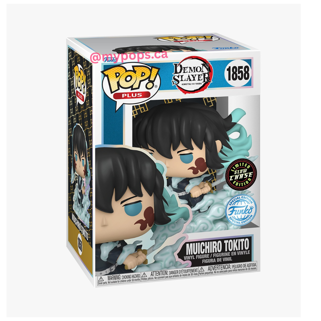 Funko Pop! Plus Anime: Demon Slayer - Muichiro Tokito (with Mist) #1858 [MyPops Exclusive]