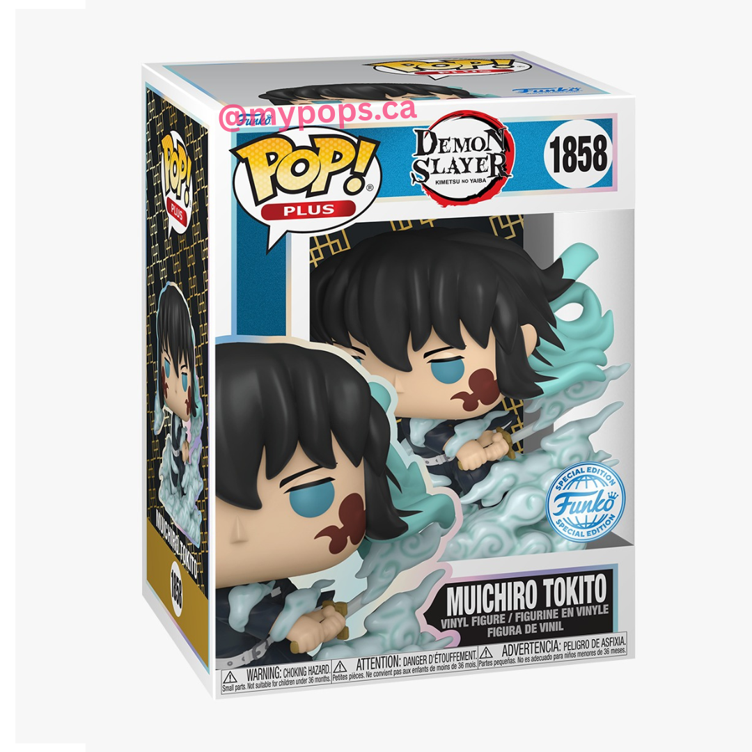 Funko Pop! Plus Anime: Demon Slayer - Muichiro Tokito (with Mist) #1858 [MyPops Exclusive]