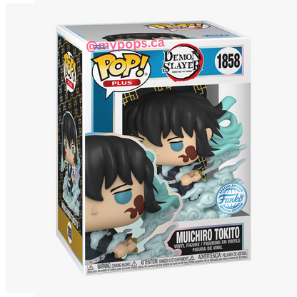 Funko Pop! Plus Anime: Demon Slayer - Muichiro Tokito (with Mist) #1858 [MyPops Exclusive]