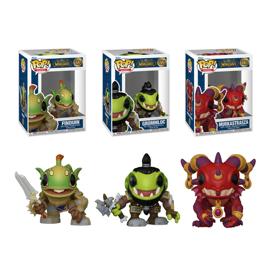 Funko Pop! Games: World Of Warcraft (Murloc Cosplay) - Finduin / Grommloc / Murkstrasza *PREORDER*