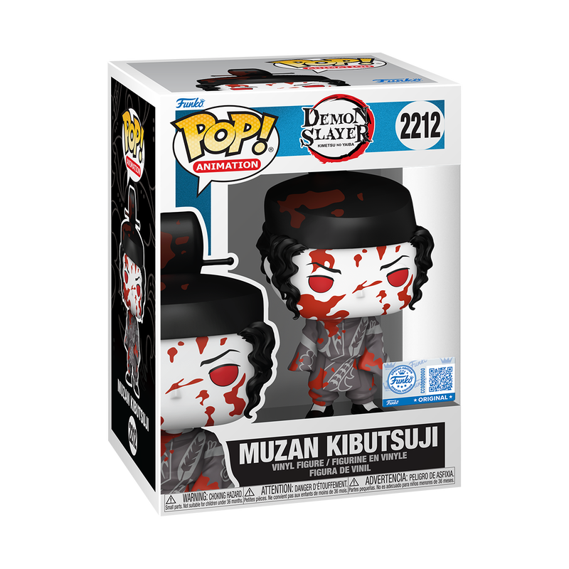 Funko Pop! Anime: Demon Slayer - Muzan Kibutsuji (Bloody) #2212 [Funko Special Edition]