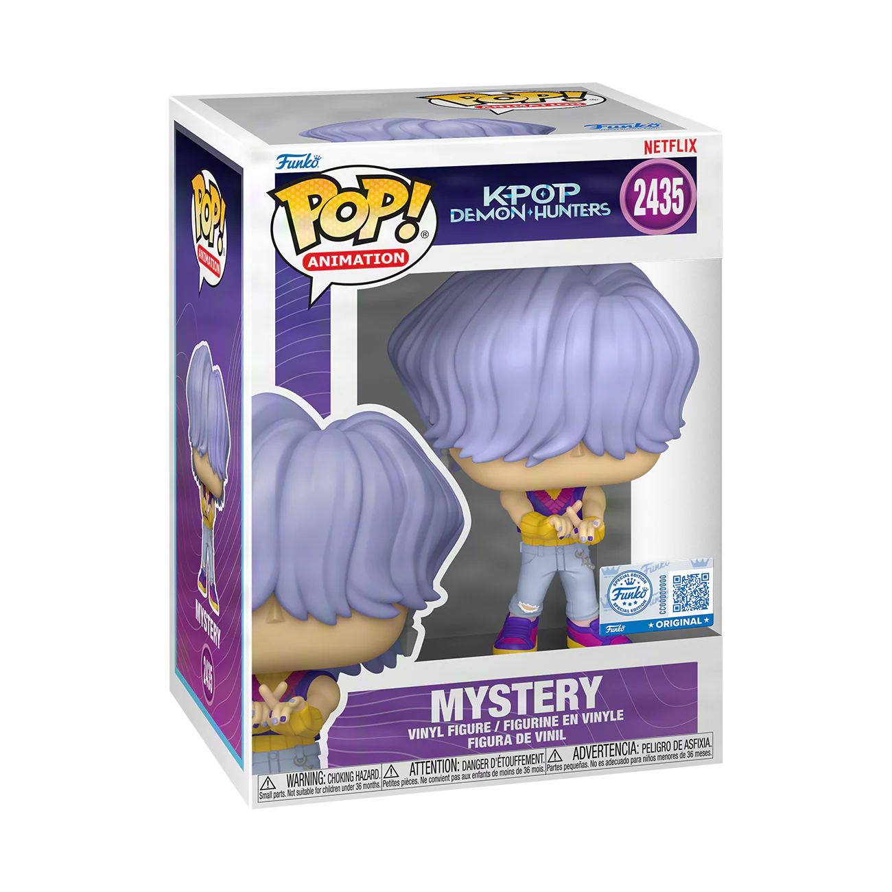 Funko Pop! Movies: K-Pop Demon Hunters (Saja Boys) - Abby / Baby / Mystery / Romance *PREORDER*