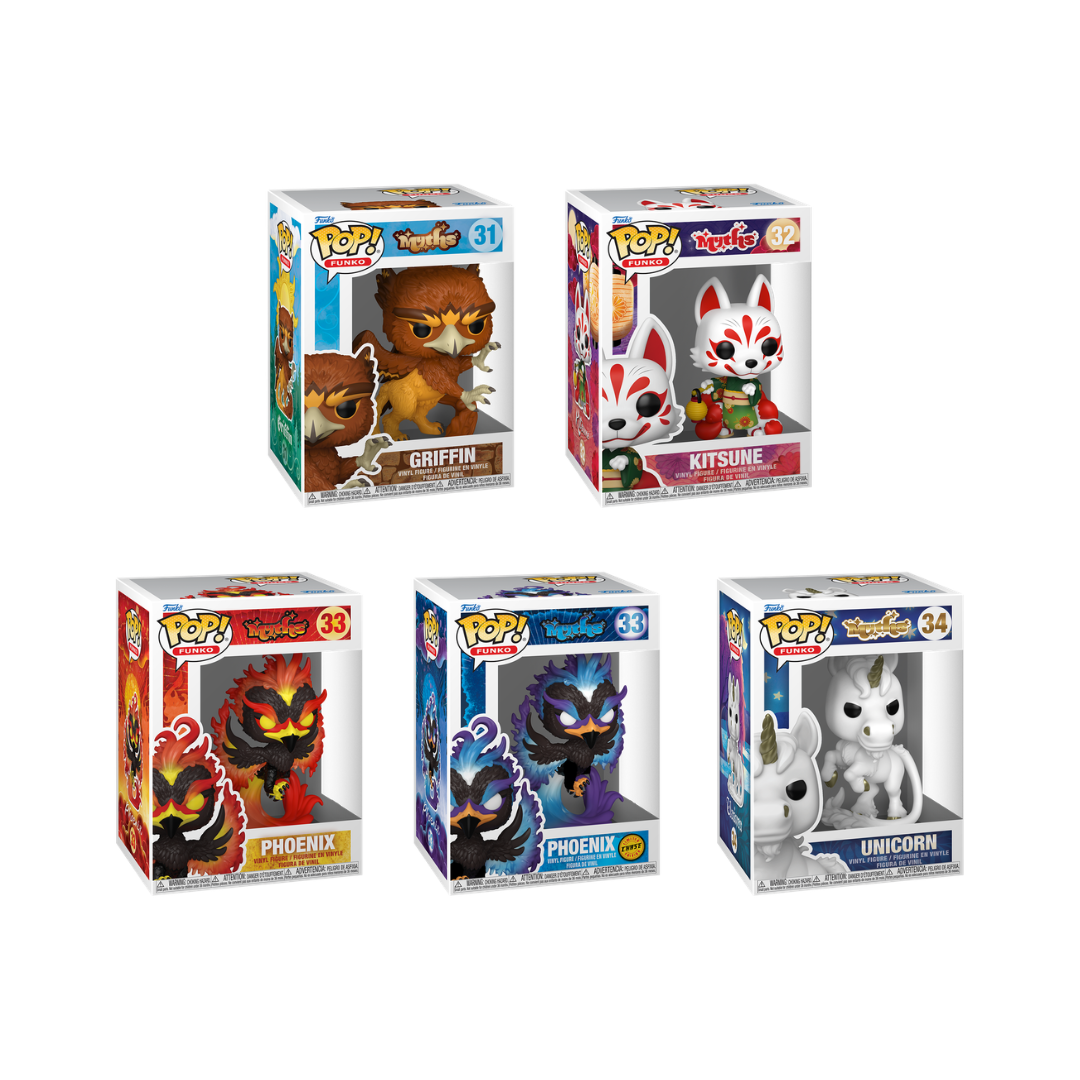 Funko Pop! Funko: Myths - Griffin / Kitsune / Phoenix / Unicorn *PREORDER*