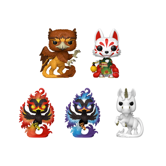 Funko Pop! Funko: Myths - Griffin / Kitsune / Phoenix / Unicorn *PREORDER*