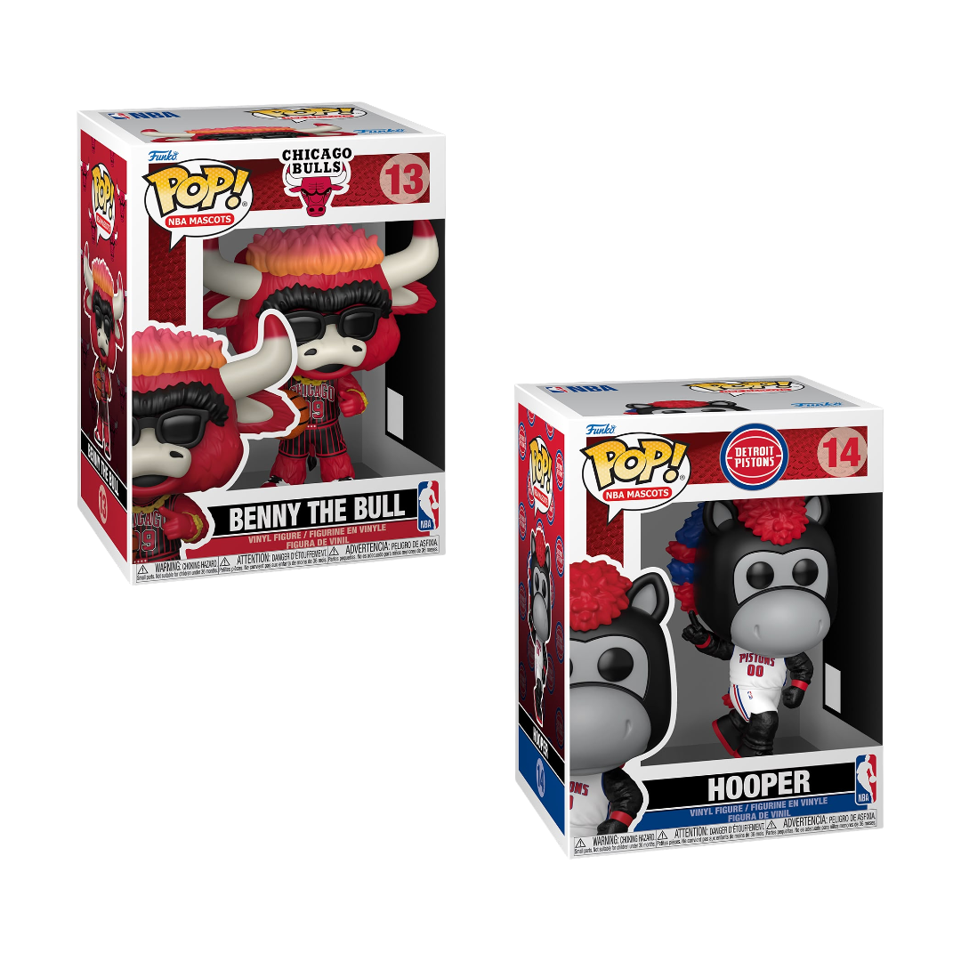 Funko Pop! Sports: NBA (Basketball) - Benny The Bull / Hooper *PREORDER*