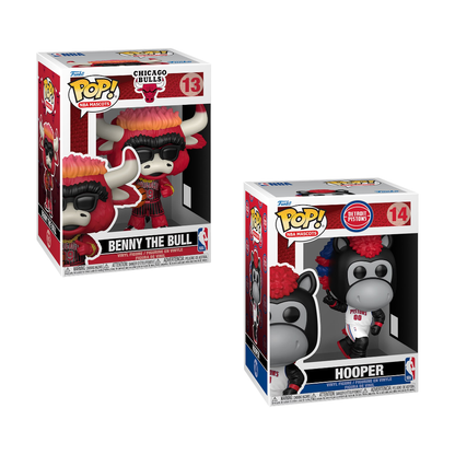 Funko Pop! Sports: NBA (Basketball) - Benny The Bull / Hooper *PREORDER*